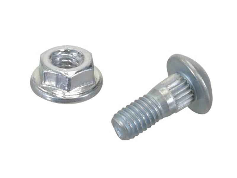 Cup Head Bolt & Nut M6 x 16mm To fit as: 6264071