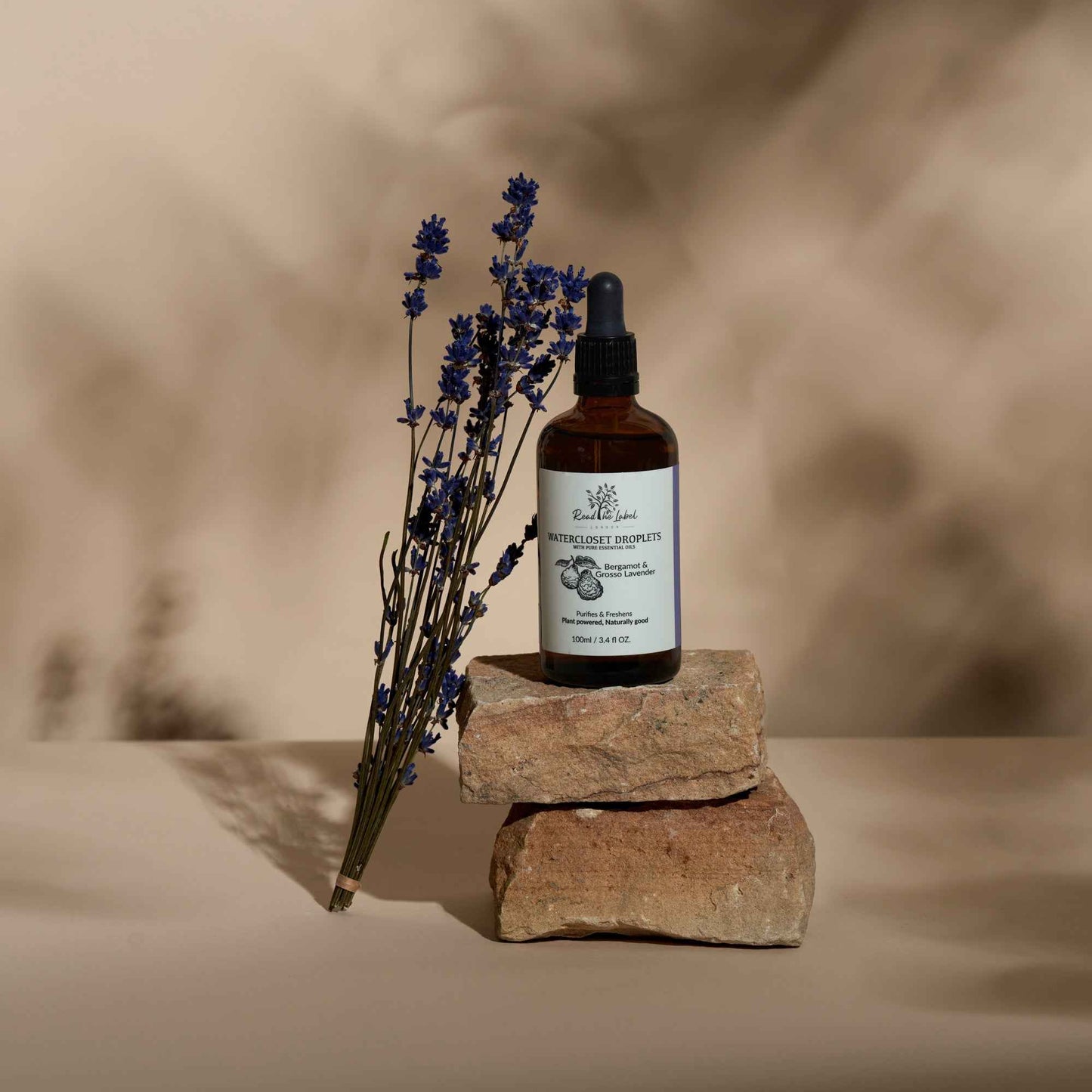Natural Watercloset Droplets – Bergamot & Grosso Lavender - 100ML