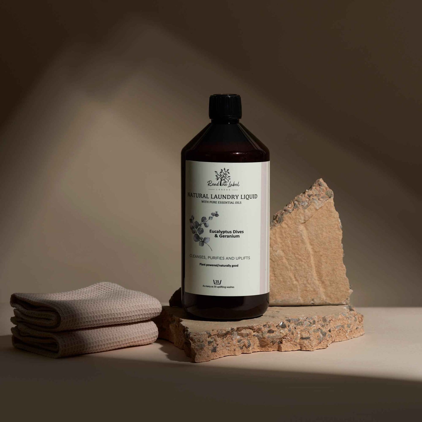 Natural Laundry Liquid – Eucalyptus & Geranium - 1000ML