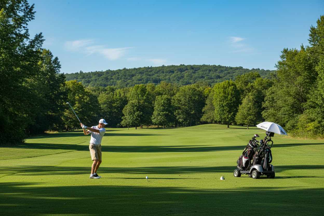 Golf course scene