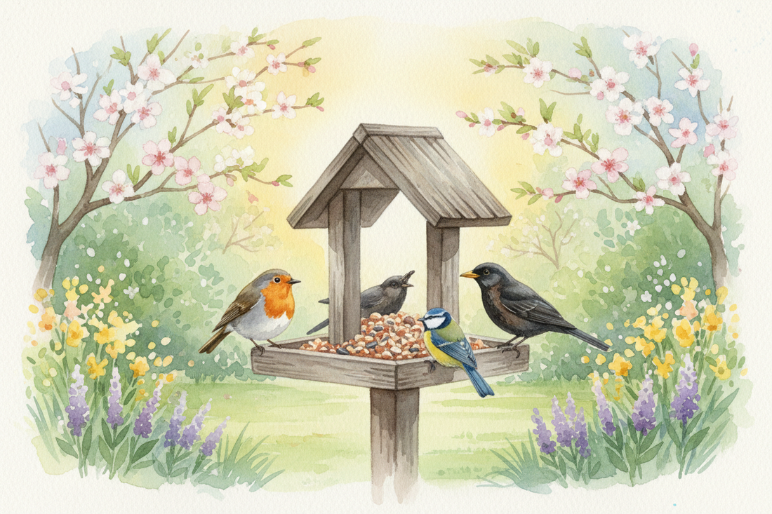 What to Feed Garden Birds During the Breeding Season - The Puzzle Seed Company