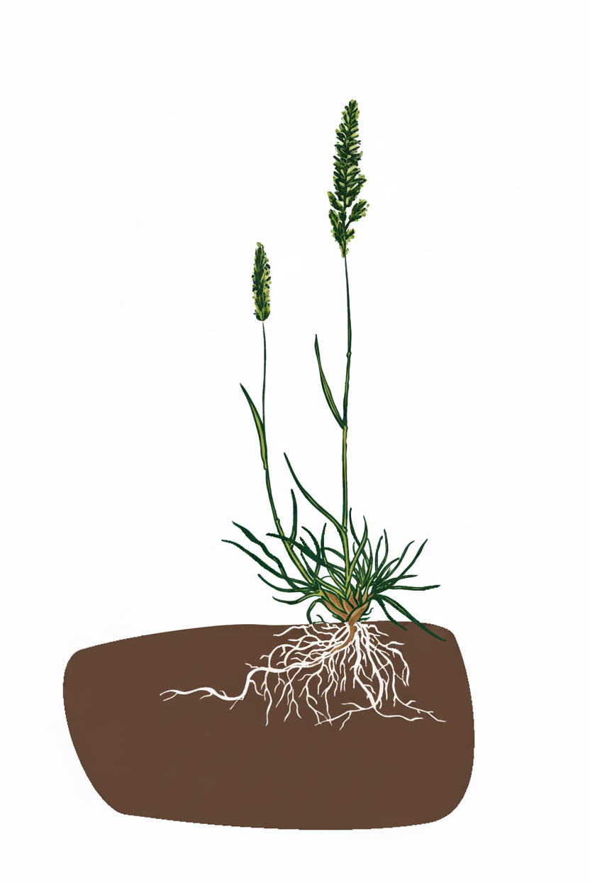 Crested Hairgrass (Koeleria macrantha) — An Elegant Grass for Wildflower & Ornamental Plantings - The Puzzle Seed Company