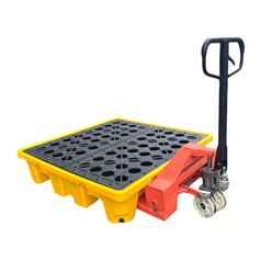 Spill Containment Pallet | 260L (2 Drum) & 488L (4 Drum) | Chemical & Oil Drum Bund