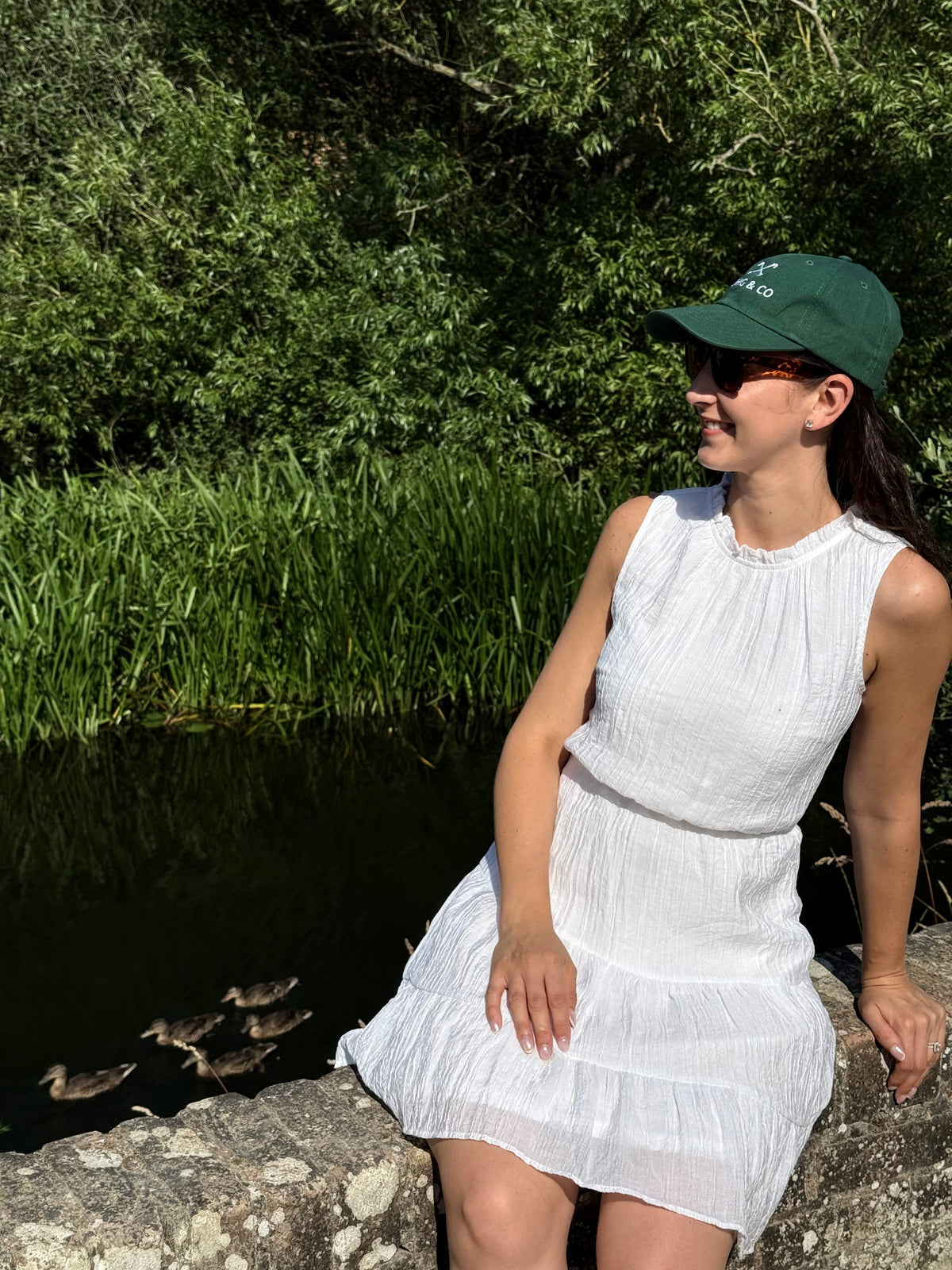 Elevate Your Style with the Forest Green Cotton Cap