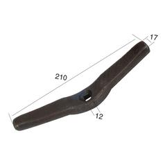 Reversible Point 210x17x16mm | OEM 302300 | S.77779 | Fits Vaderstad