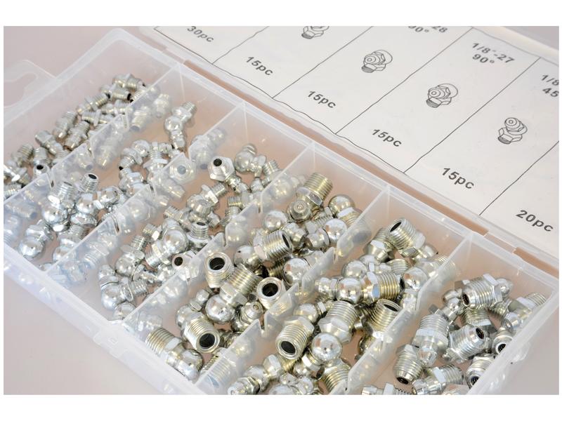 Grease Nipple Assortment - Imperial (110 pcs.)