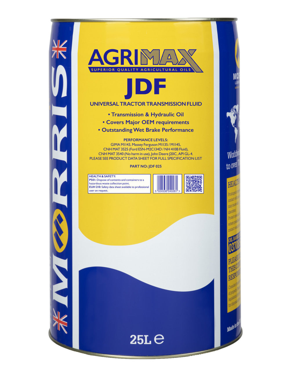 Morris Lubricants- AGRIMAX JDF