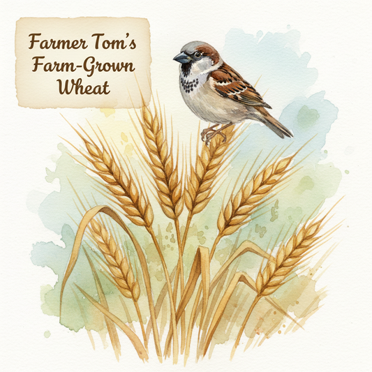 Farmer Tom's Farm-Grown Wheat