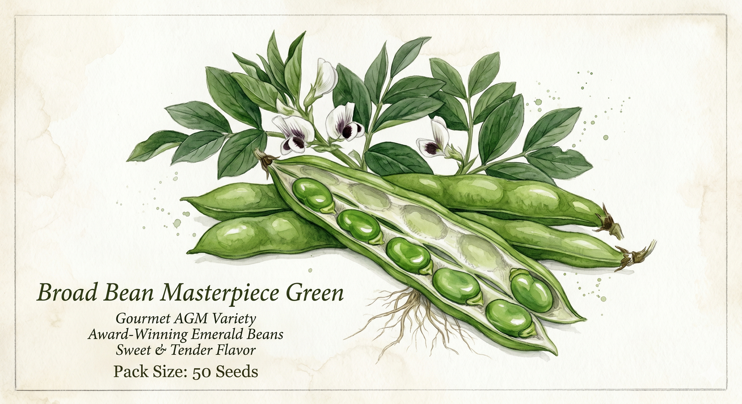 Masterpiece Green - Award-Winning Heirloom (50 seeds est)