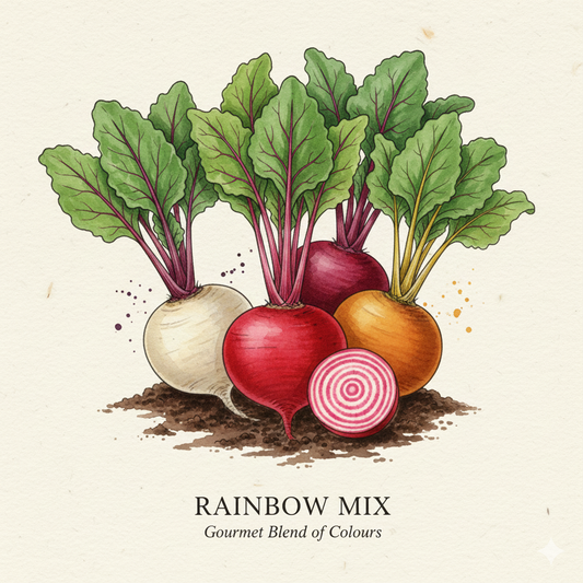 Beetroot - Rainbow Mixed (250 Seeds)