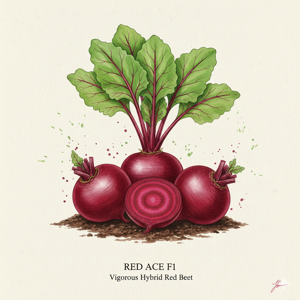Beetroot - Red Ace F1 (200 Seeds)