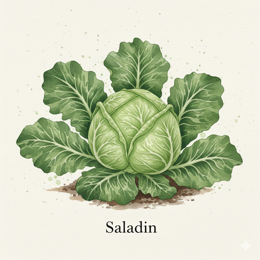 Lettuce Seeds - Saladin - The Classic Crunchy Iceberg (1,200 Seeds)