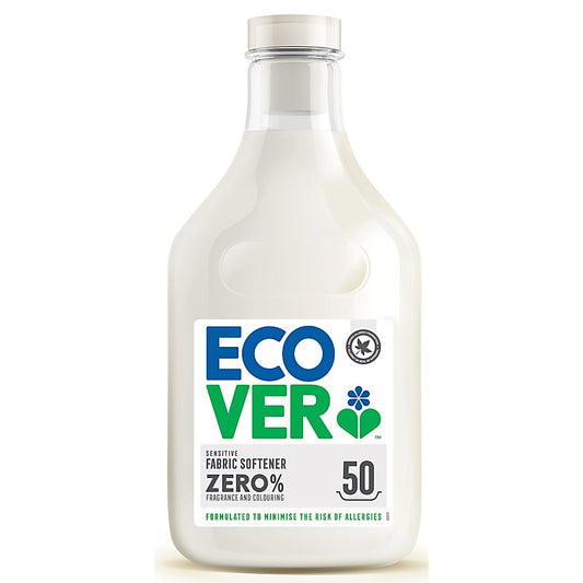 Ecover ZERO Sensitive Fabric Softener 1.5L (Fragrance-Free)