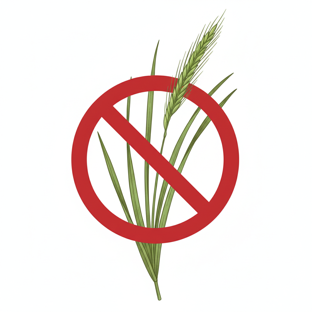No Ryegrass Sign