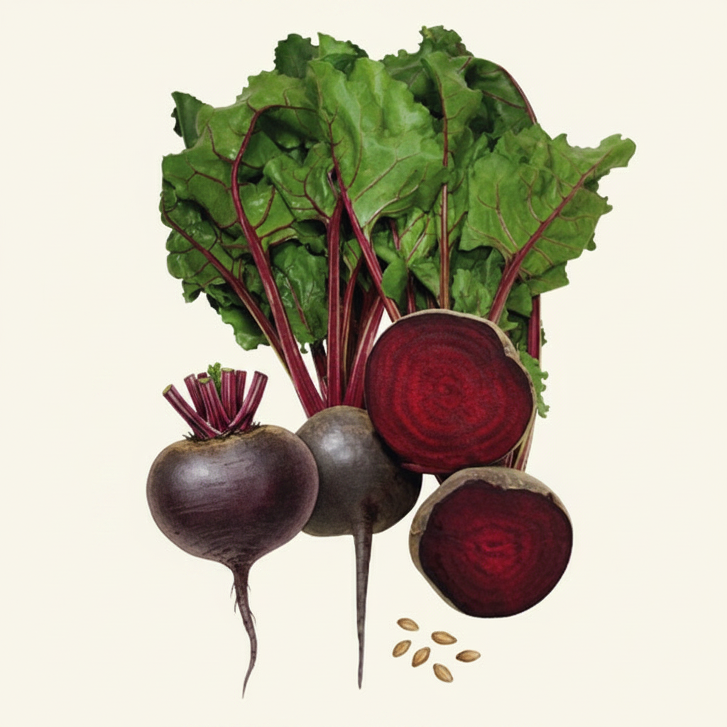 Organic Beetroot Bolivar Watercolour - Reference Based